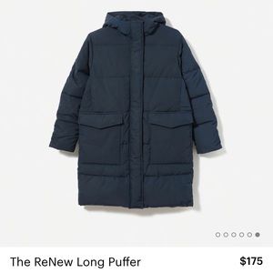 ReNew Everlane Long Puffer Jacket/Coat